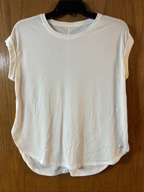 Freely Small Women's White Sleeveless Crewneck Top